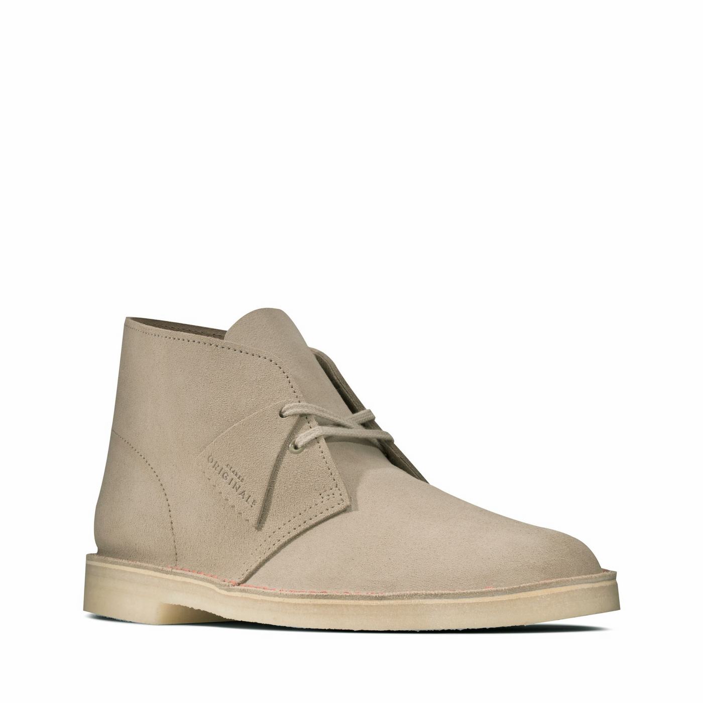 Ghete Clarks Bej Ghete Clarks Desert Boot Pentru Barbati